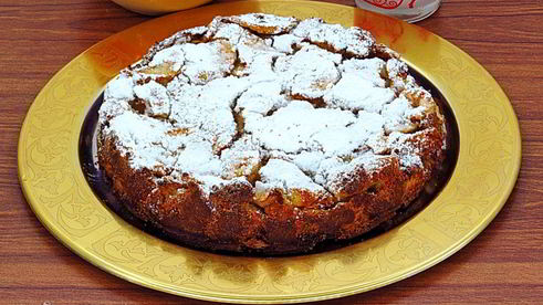 шарлотка из белого хлеба