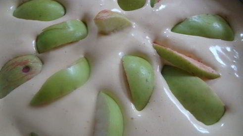 шарлотка из яблок