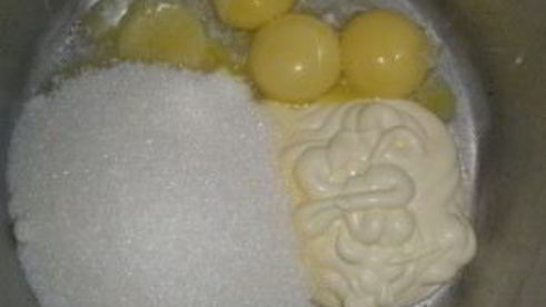 шарлотка на майонезе