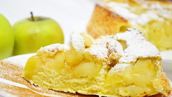 Рецепт Шарлотки на молоке