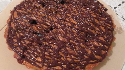 шарлотка с черносливом по-итальянски