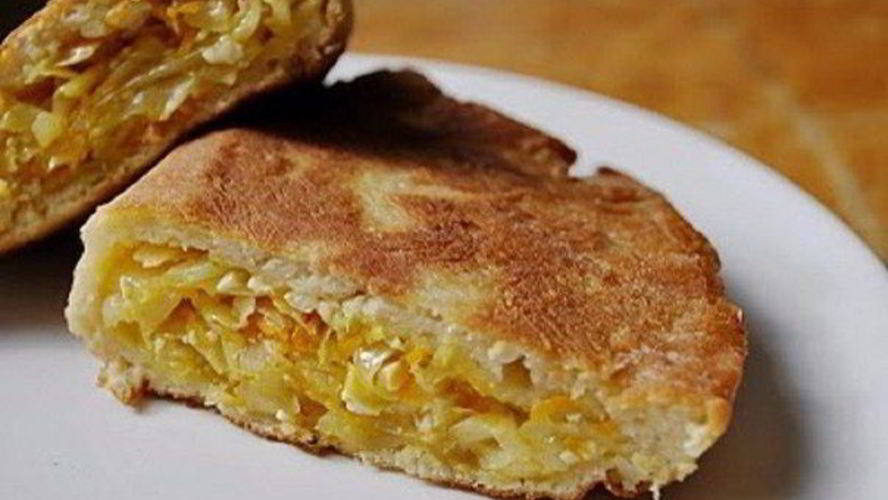 Рецепт шарлотки с капустой