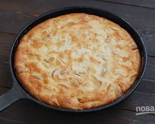 Шарлотка с кефиром