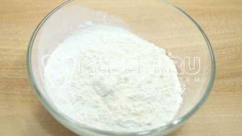 шарлотка с творогом и яблоками