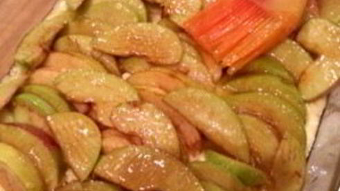 шарлотка с творогом