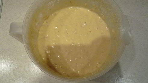 шарлотка с яблоками и облепиховым йогуртом