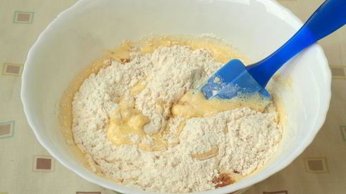 шарлотка с запеченной тыквой