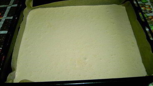 творожно-сливочная шарлотка