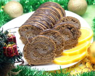 Шоколадный рулет