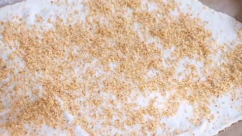 быстрый штрудель с финиками и орехами