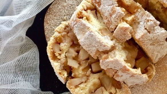 Рецепт Быстрого яблочного штруделя