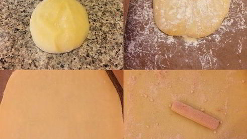 быстрый яблочный штрудель