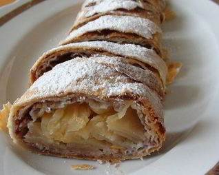 Постный штрудель