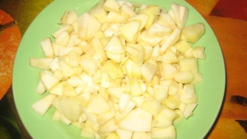 штрудель из лаваша с яблоками