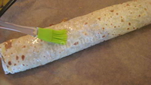 штрудель из лаваша с яблоками