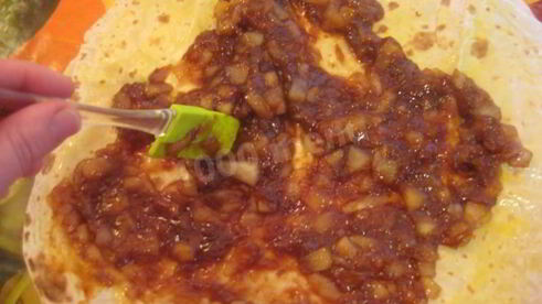 штрудель из лаваша с яблоками