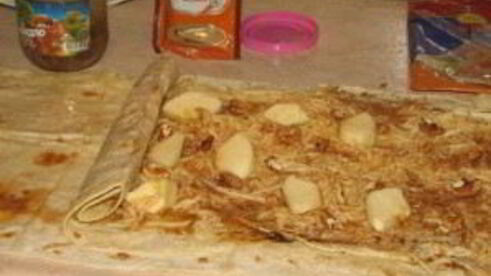 штрудель из лаваша