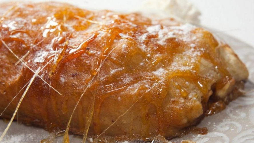 Рецепт штруделя карамельного вихрь