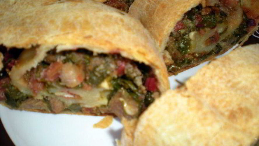 Рецепт штруделя с ботвой