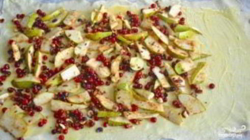 штрудель с грушей