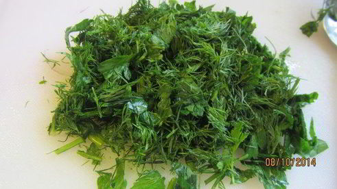 штрудель с капустой и свеклой