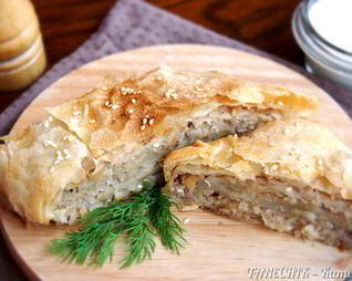 Штрудель с капустой