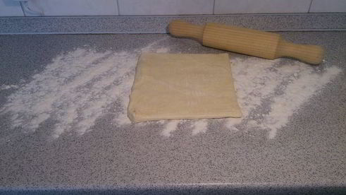 штрудель с мясом