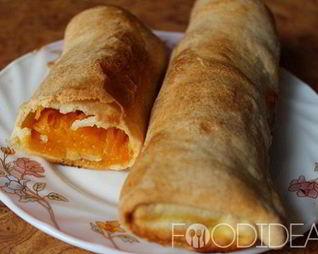 Штрудель с тыквой