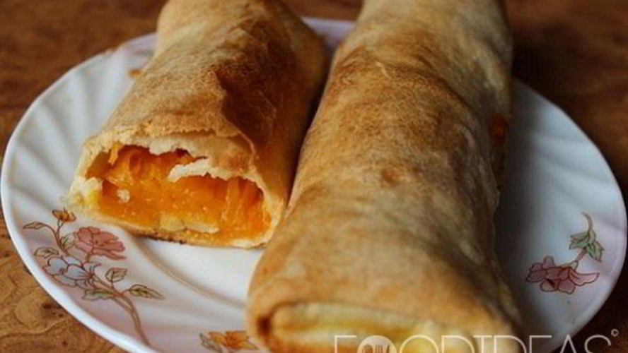 Рецепт штруделя с тыквой