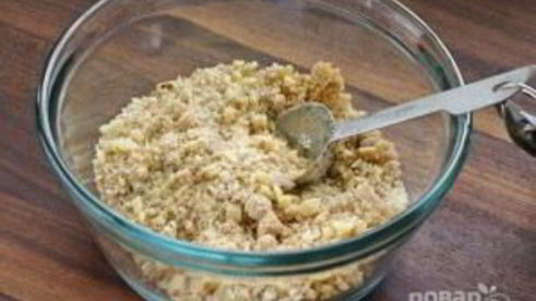 штрудель с яблоками и корицей