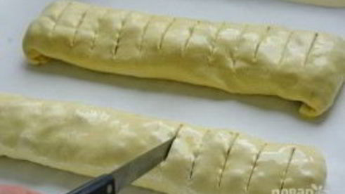 штрудель с яблоками и корицей