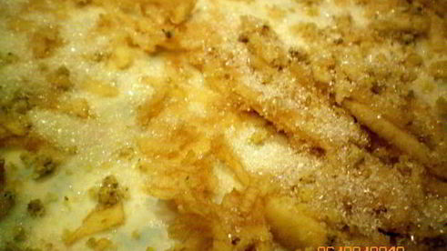 штрудель с яблоками и орехами