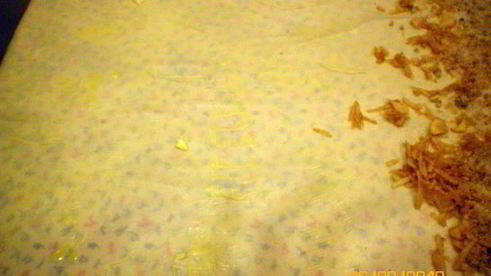 штрудель с яблоками и орехами