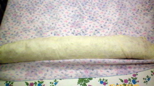 штрудель с яблоками и орехами