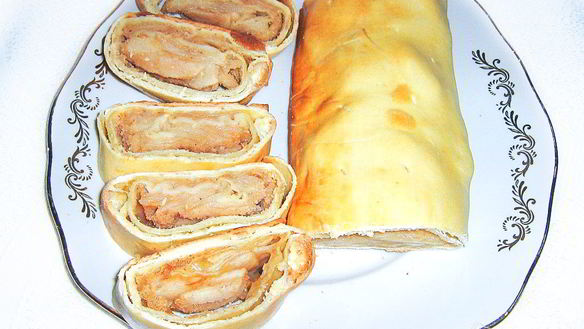 Рецепт Штруделя с яблоками