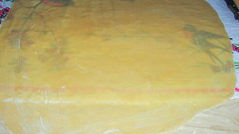 штрудель с яблоками