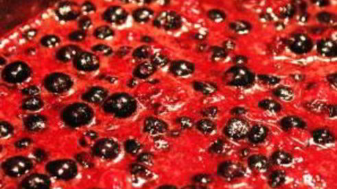 штрудель со смородиной