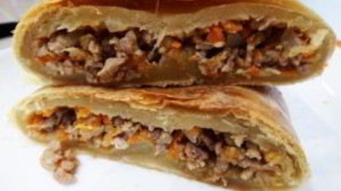 штрудель со свининой