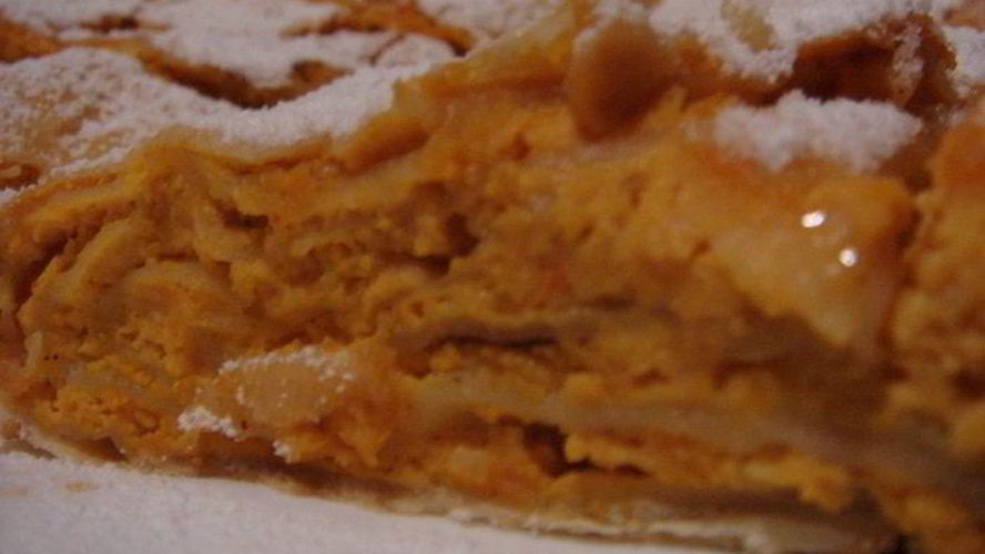 Рецепт тыквенного штруделя