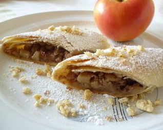 Венский яблочный штрудель