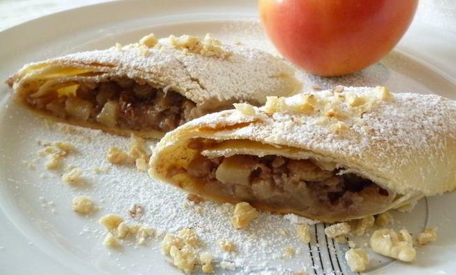 Венский яблочный штрудель