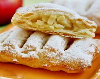 Слойки из готового слоеного теста