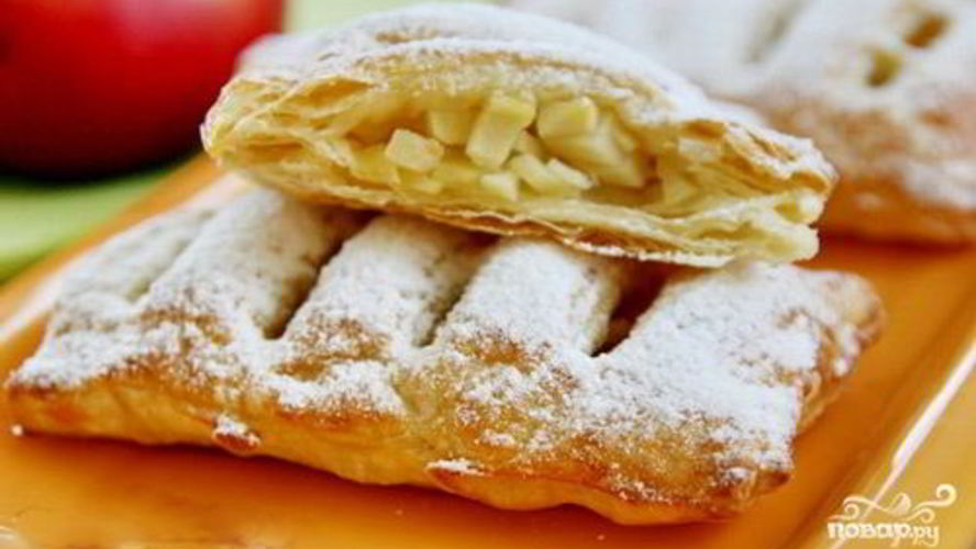 Рецепт слоек из готового слоеного теста