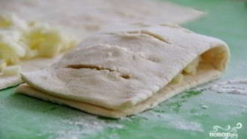 слойки из готового слоеного теста