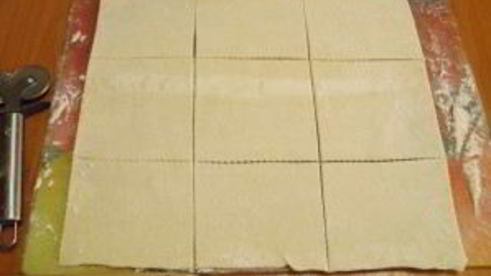 слойки из слоеного бездрожжевого теста