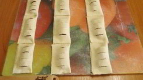 слойки из слоеного бездрожжевого теста