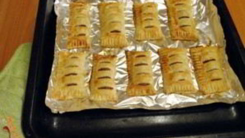 слойки из слоеного бездрожжевого теста