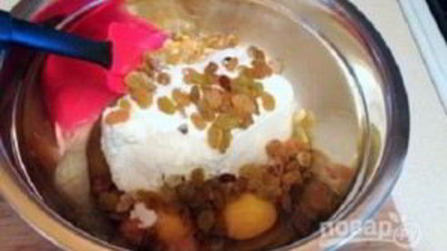 слойки из слоеного теста с творогом