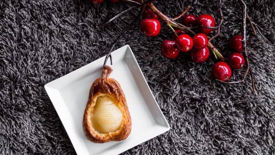 Рецепт слоек с грушей