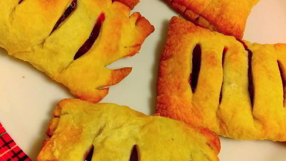 Рецепт Слоек с тыквой, яблоками и корицей